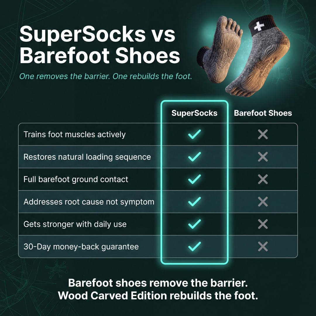 SuperSocks Wood Carved Edition