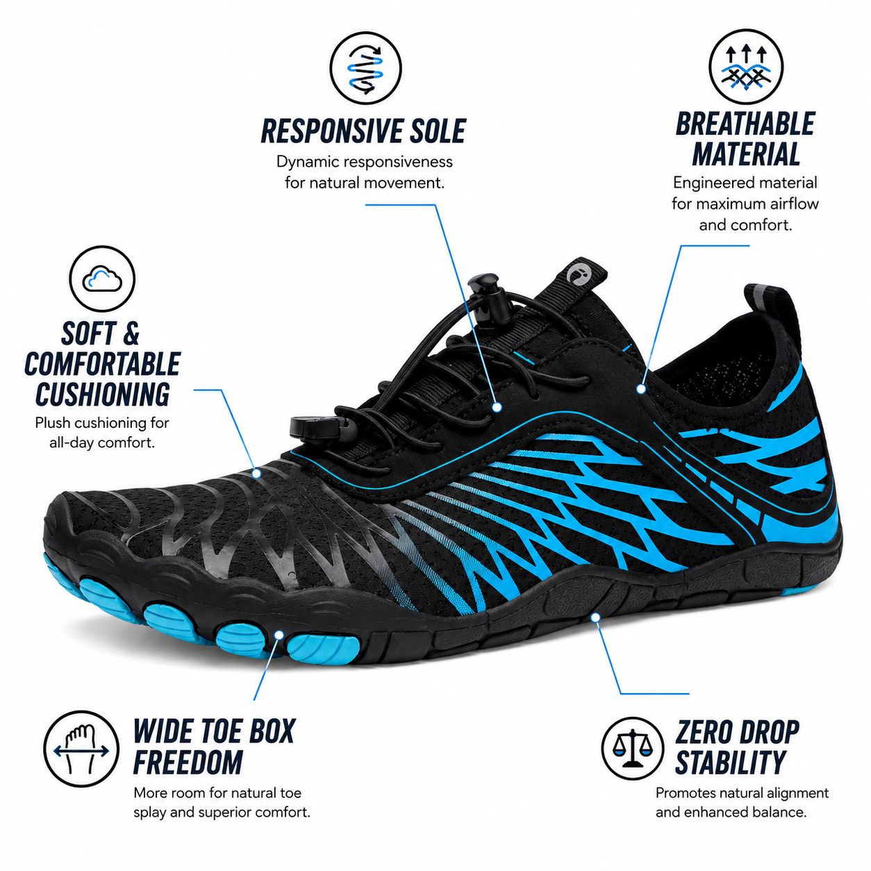 AuraStride Flow - Natural Motion. Zero Pain. All Day.